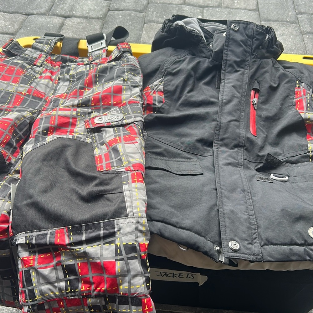 Little Boys Ski Jacket & Pant Set